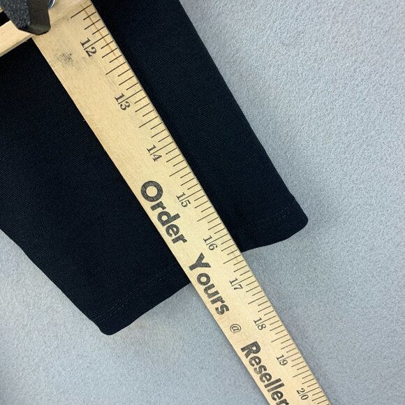 Betsey Johnson Dress Womens 10 Black Sheath 3/4 Sleeve Cutout‎ Pockets Stretch - Picture 12 of 16